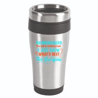 Micromanager IM Not A Control Freak Funny Supervisor 16oz Travel Tumbler