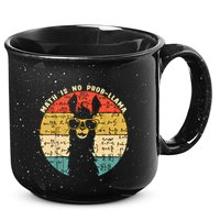 Math Is No Probllama Math Llama Teacher Graphic Plus Size Gift 15oz Campfire Ceramic Mug