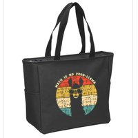 Math Is No Probllama Math Llama Teacher Graphic Plus Size Gift Zip Tote Bag