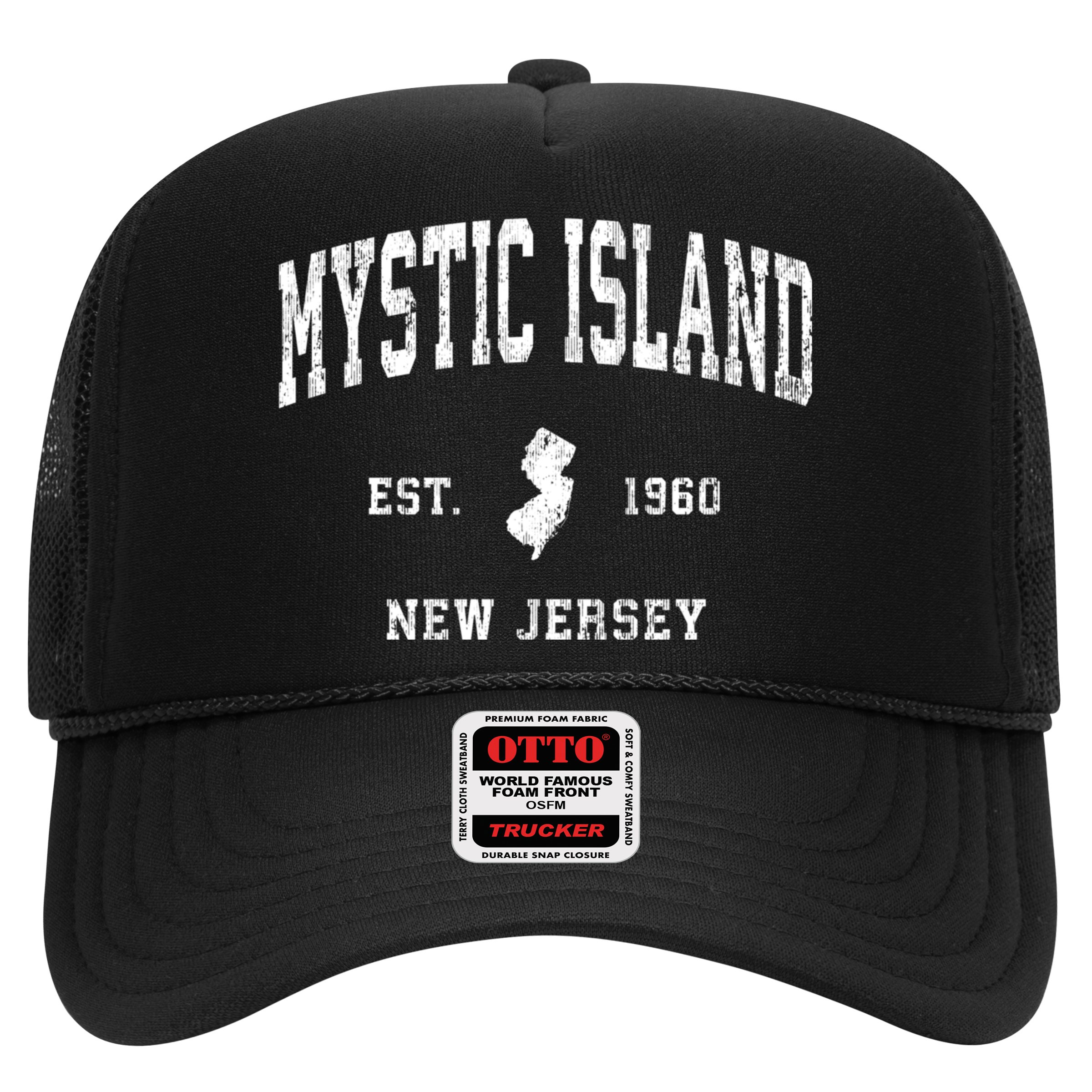 Mystic Island New Jersey Nj Vintage Athletic Sports Hat