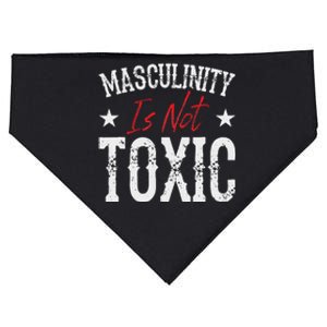 Masculinity Is Not Toxic USA-Made Doggie Bandana