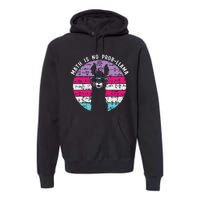 Math is No Prob-Llama Math Llama Teacher Premium Hoodie