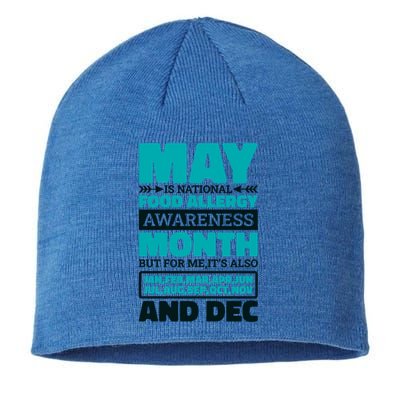 May Is National Food Allergy Awareness Month Food Allergies Gift Sustainable Beanie