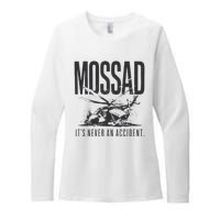 Mossad It’S Never An Accident Womens CVC Long Sleeve Shirt