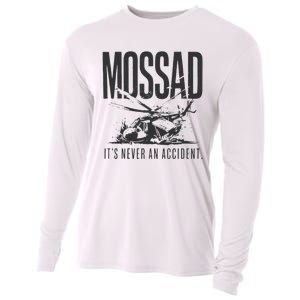 Mossad It’S Never An Accident Cooling Performance Long Sleeve Crew