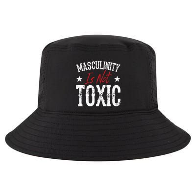Masculinity Is Not Toxic Cool Comfort Performance Bucket Hat