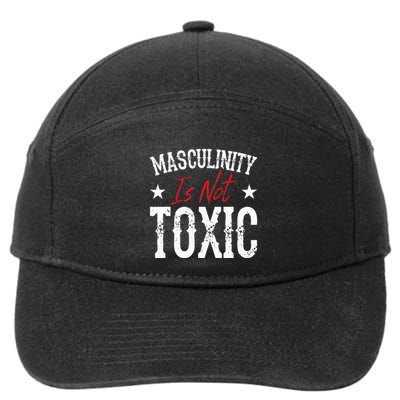 Masculinity Is Not Toxic 7-Panel Snapback Hat