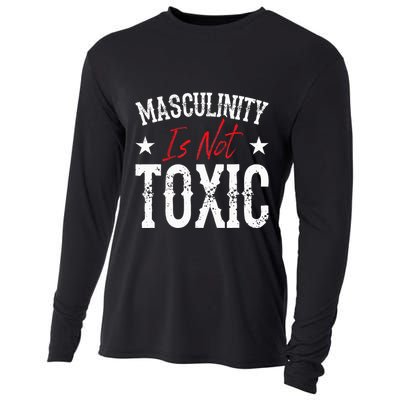 Masculinity Is Not Toxic Cooling Performance Long Sleeve Crew