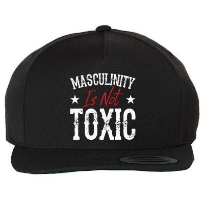Masculinity Is Not Toxic Wool Snapback Cap