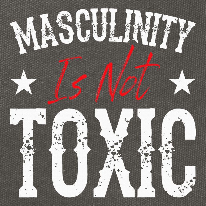 Masculinity Is Not Toxic Cotton Canvas Backpack