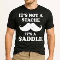 Mustache ItS Not A Stache ItS A Saddle Moustache Ride Performance Shirt