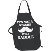 Mustache ItS Not A Stache ItS A Saddle Moustache Ride Apron