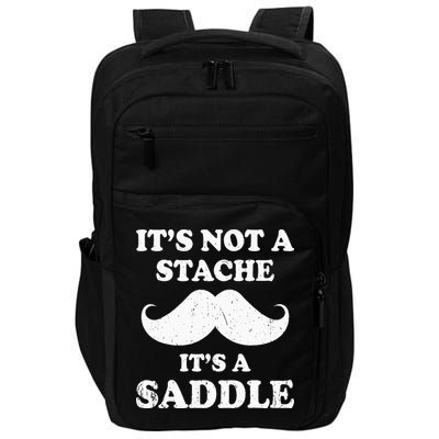 Mustache ItS Not A Stache ItS A Saddle Moustache Ride Impact Tech Backpack