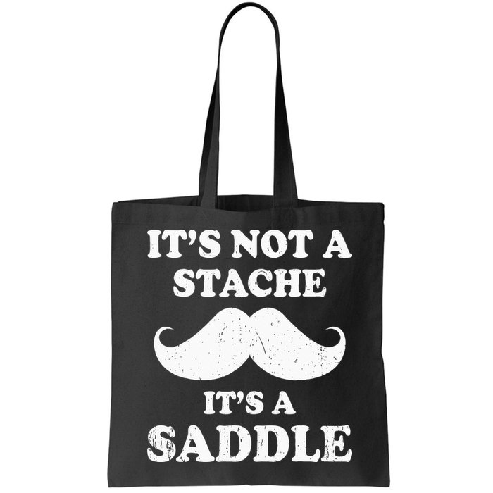Mustache ItS Not A Stache ItS A Saddle Moustache Ride Bag