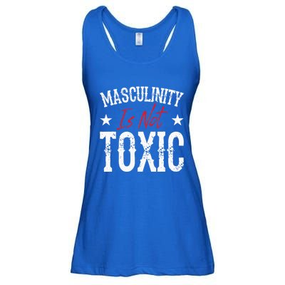 Masculinity Is Not Toxic Ladies Essential Flowy Tank