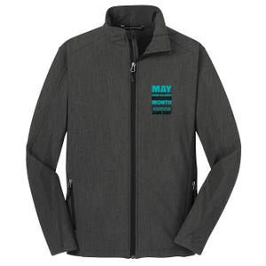 May Is National Food Allergy Awareness Month Food Allergies Gift Core Soft Shell Jacket