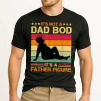Mens It's Not A Dad Bod It's A Father Figure Father's Day Dad Bod Cooling Performance Crew T-Shirt