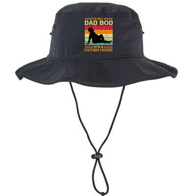 Mens It's Not A Dad Bod It's A Father Figure Father's Day Dad Bod Bucket Hat