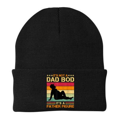 Mens It's Not A Dad Bod It's A Father Figure Father's Day Dad Bod Beanie