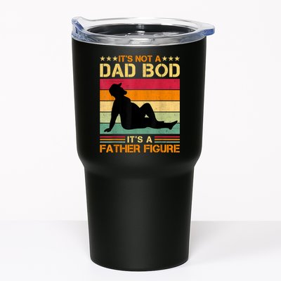 Mens It's Not A Dad Bod It's A Father Figure Father's Day Dad Bod Tumbler