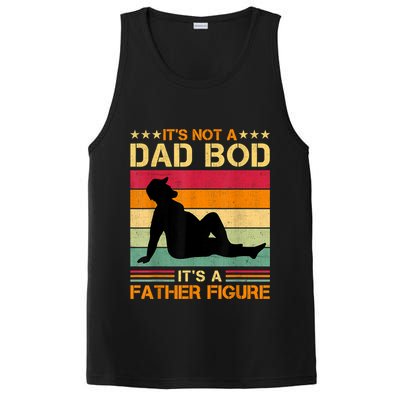 Mens It's Not A Dad Bod It's A Father Figure Father's Day Dad Bod PosiCharge Competitor Tank