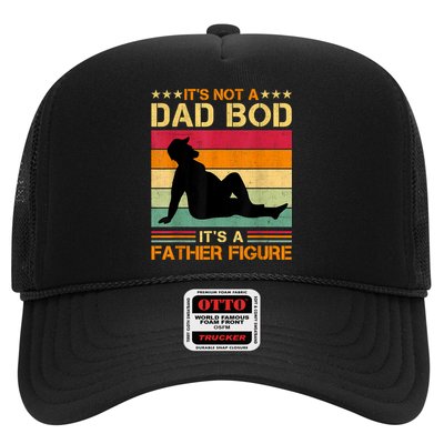 Mens It's Not A Dad Bod It's A Father Figure Father's Day Dad Bod Trucker Hat