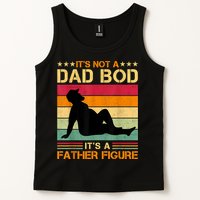 Mens It's Not A Dad Bod It's A Father Figure Father's Day Dad Bod Tank Top