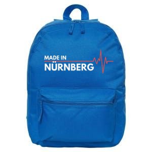 Made In Nurnberg Gery Proud Ger Cool Gift 16 in Basic Backpack