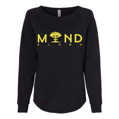 Mind Blown Womens California Wash Sweatshirt