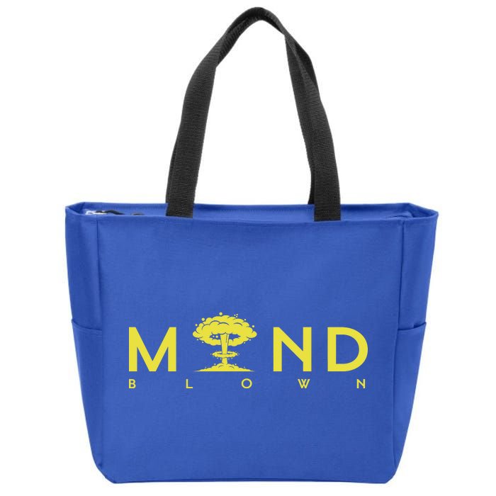 Mind Blown Zip Tote Bag