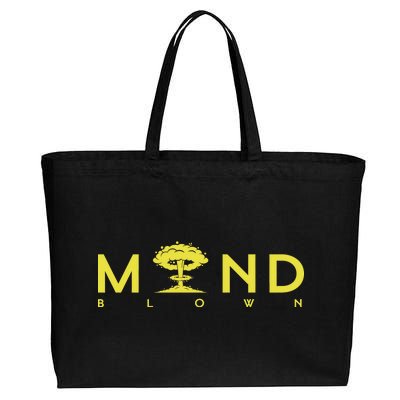 Mind Blown Cotton Canvas Jumbo Tote