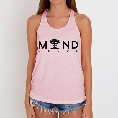 Mind Blown Women's Knotted Racerback Tank