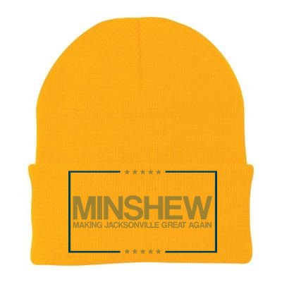 Minshew Making Jacksonville Great Again Knit Cap Winter Beanie