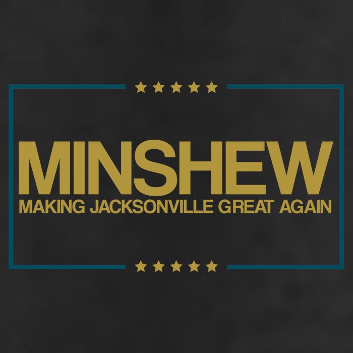 Minshew Making Jacksonville Great Again 7 Panel Mesh Trucker Snapback Hat