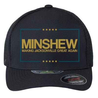 Minshew Making Jacksonville Great Again Flexfit Unipanel Trucker Cap