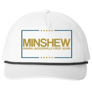 Minshew Making Jacksonville Great Again Snapback Five-Panel Rope Hat