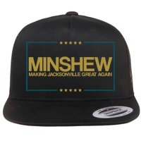 Minshew Making Jacksonville Great Again Flat Bill Trucker Hat