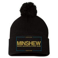 Minshew Making Jacksonville Great Again Pom Pom 12in Knit Beanie