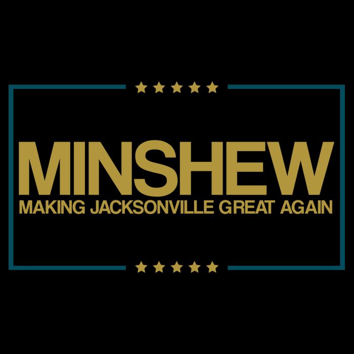 Minshew Making Jacksonville Great Again Tie-Dye T-Shirt