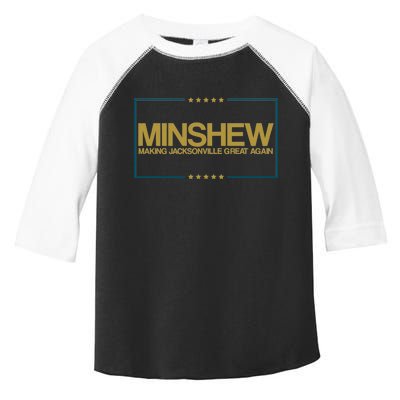 Minshew Making Jacksonville Great Again Toddler Fine Jersey T-Shirt