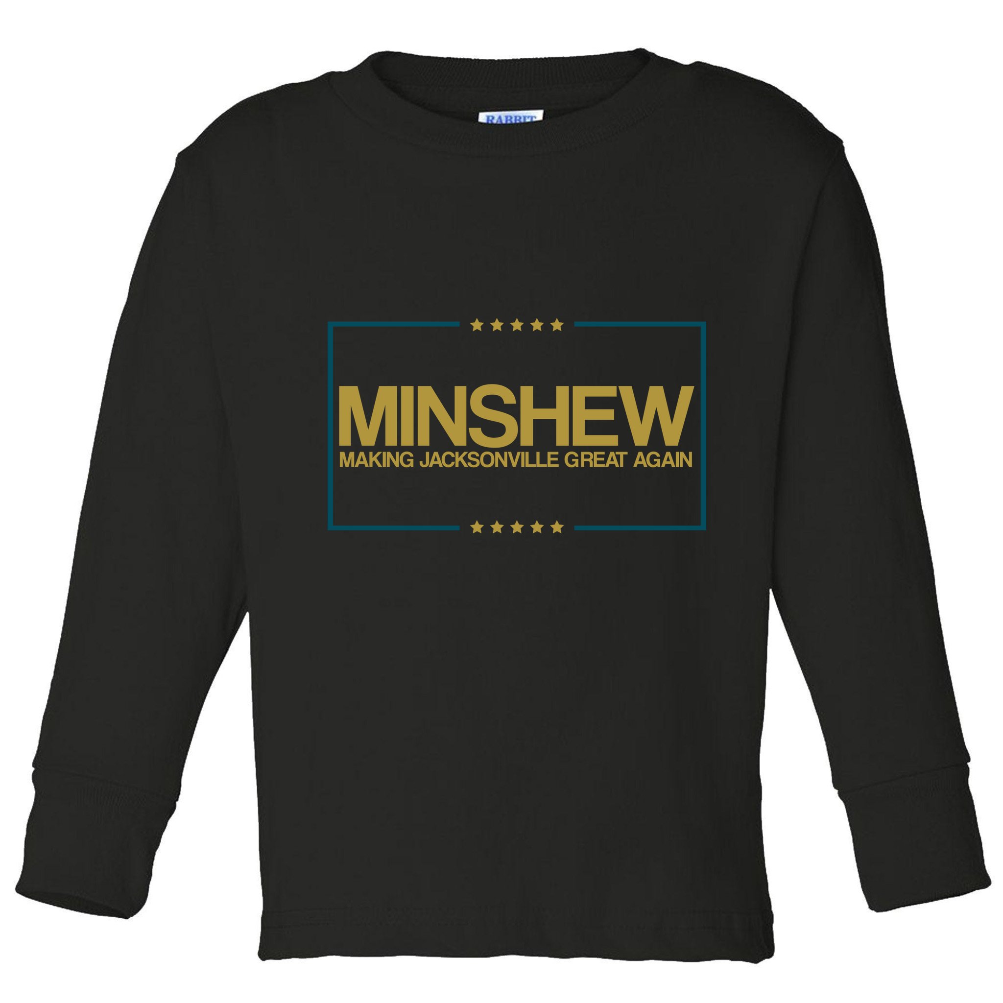 Minshew Making Jacksonville Great Again Toddler Long Sleeve Shirt