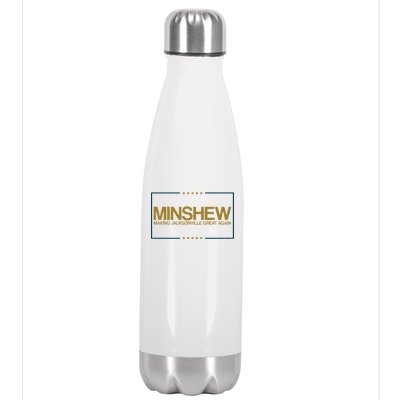 Minshew Making Jacksonville Great Again Stainless Steel Insulated Water Bottle