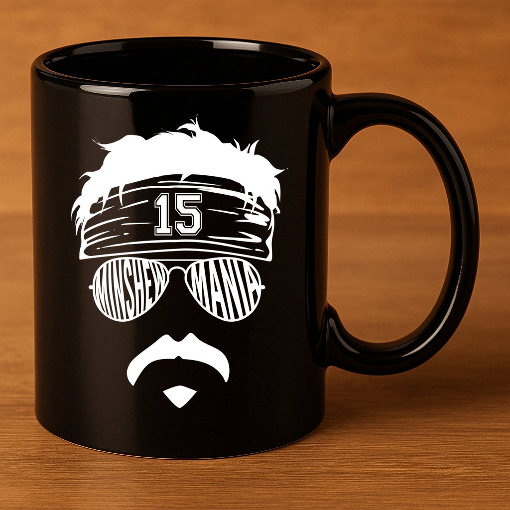 Minshew Mania 11oz C Handle Ceramic Mug