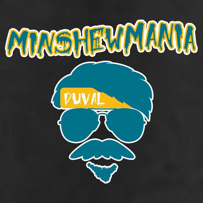Minshew Mania Jacksonville QB Duval 7 Panel Mesh Trucker Snapback Hat