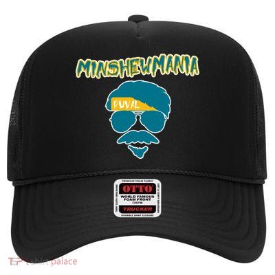 Minshew Mania Jacksonville QB Duval High Crown Mesh Back Trucker Hat