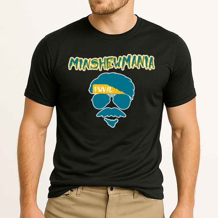 Minshew Mania Jacksonville QB Duval Cooling Performance Crew T-Shirt