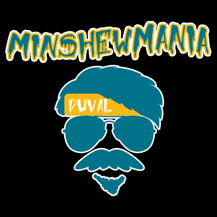 Minshew Mania Jacksonville QB Duval Cooling Performance Crew T-Shirt