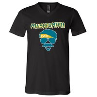 Minshew Mania Jacksonville QB Duval V-Neck T-Shirt