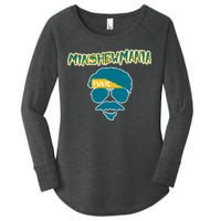 Minshew Mania Jacksonville QB Duval Women's Perfect Tri Tunic Long Sleeve Shirt