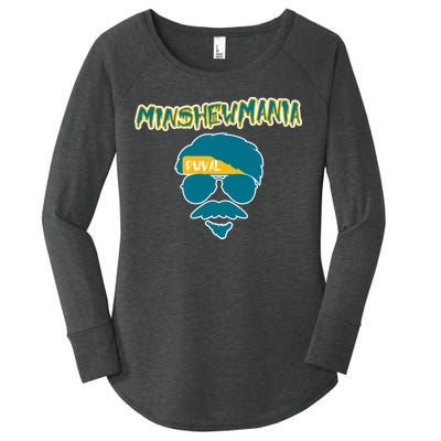 Minshew Mania Jacksonville QB Duval Women's Perfect Tri Tunic Long Sleeve Shirt